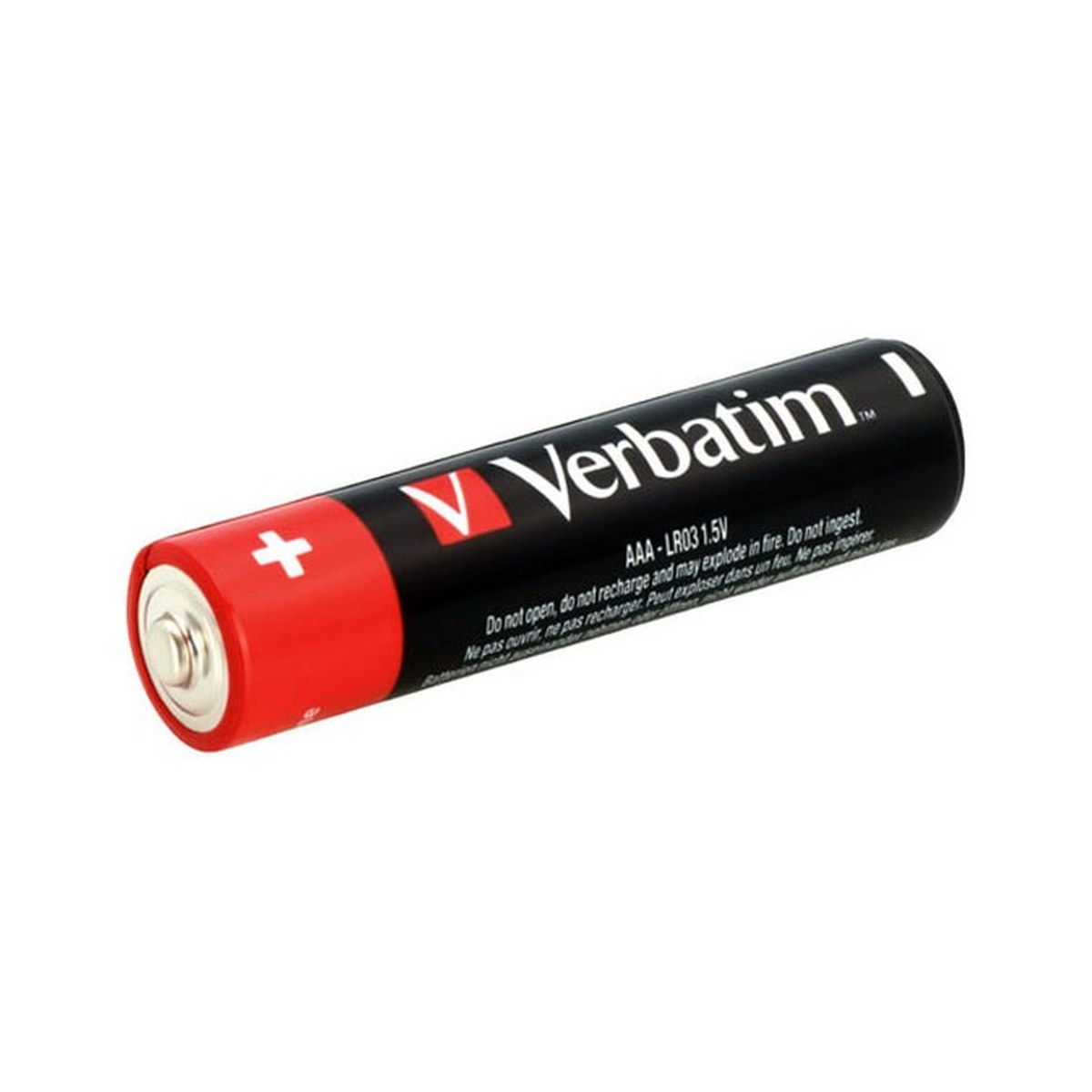 Baterije LR03 AA 1,5V Verbatim — kancelarijski materijal