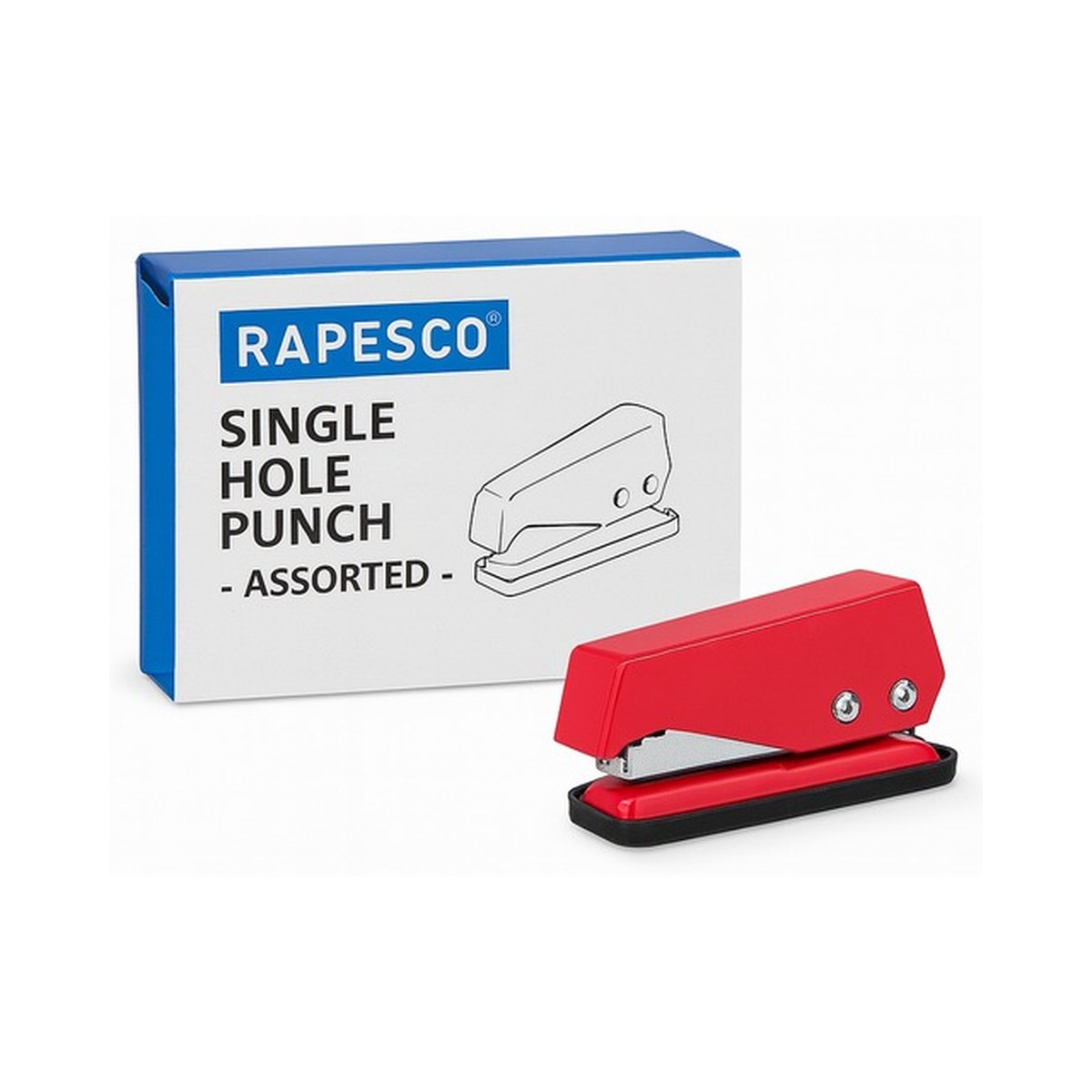 Bušač za papir - Rapesco 8L R1 Rapesco — fotokopir papir A4