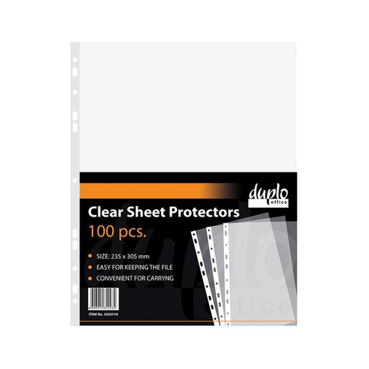 Fascikla FU4 80mic - Duplo Cristal — fascikla PVC A4