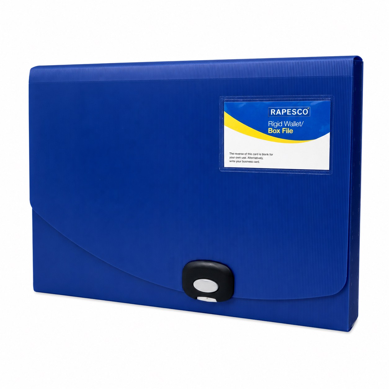 Fascikla Rapesco 40mm Rigid Wallet teget — fascikle i folije