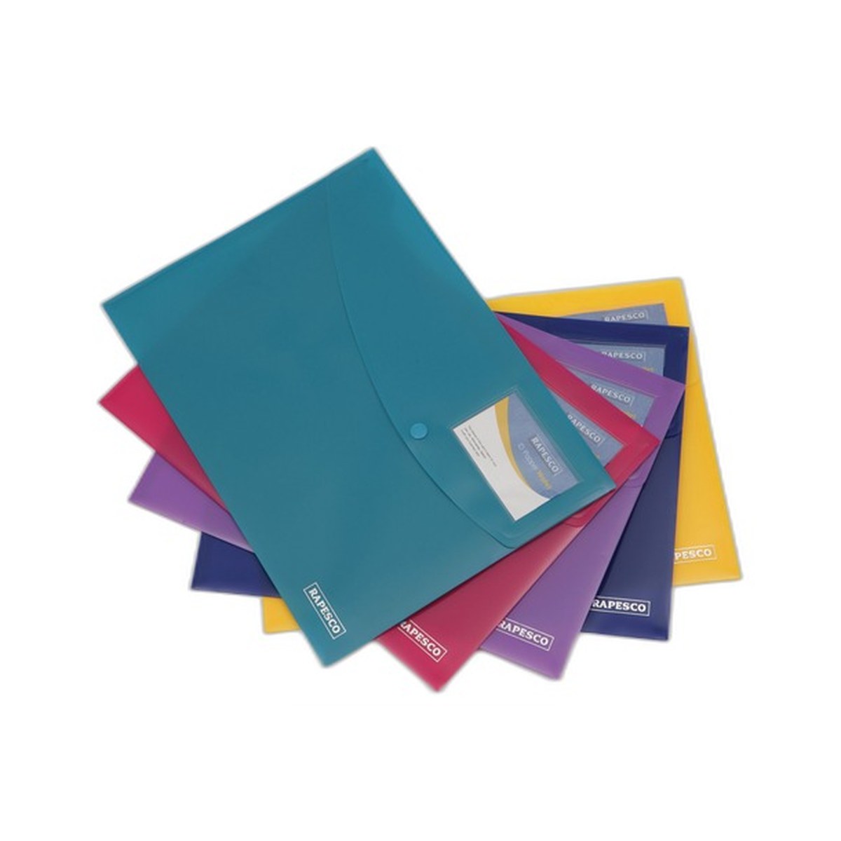Fascikla sa drikerom - ID Popper wallet Rapesco 701 — fascikla PVC A4