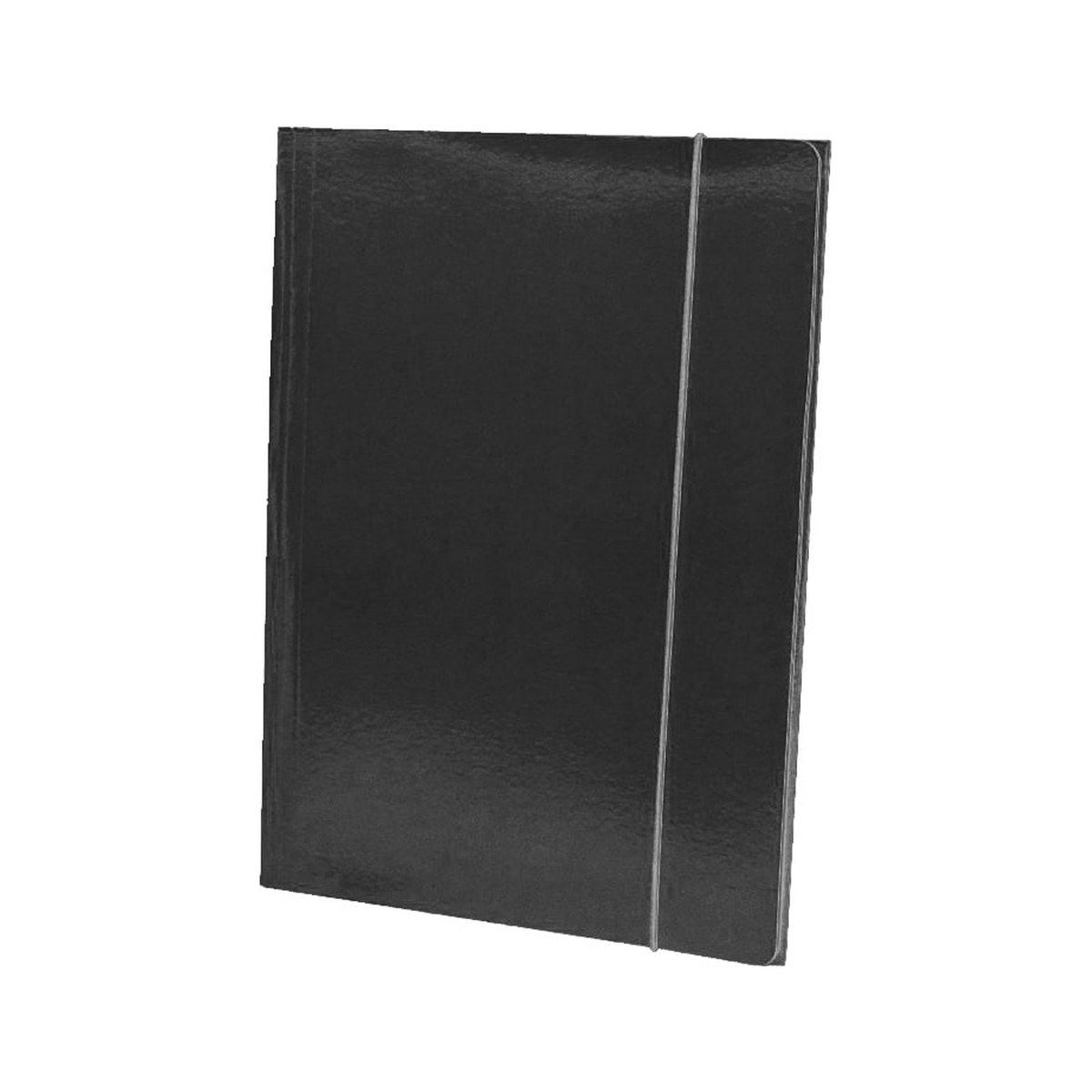 Fascikla sa gumicom - 600 gr crna — fascikla PVC A4