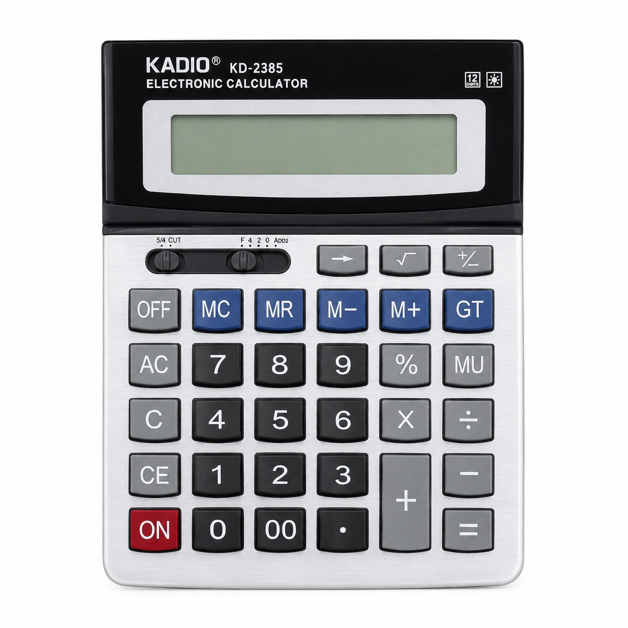 Kalkulator KADIO KD-2385 — stoni elektronski kalkulator sa 12 cifara