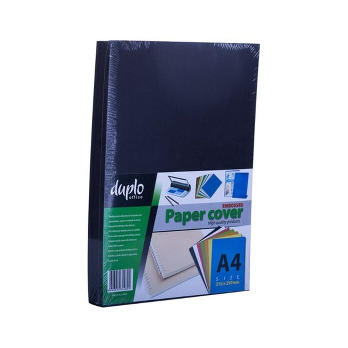 Karton za koričenje A4 230gr CRNI — kancelarijski materijal