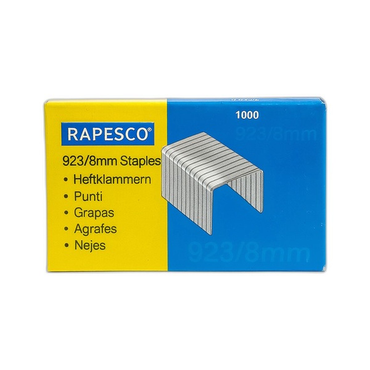 Municija za heftalice – Rapesco 923/8 1000pcs — kancelarijski materijal