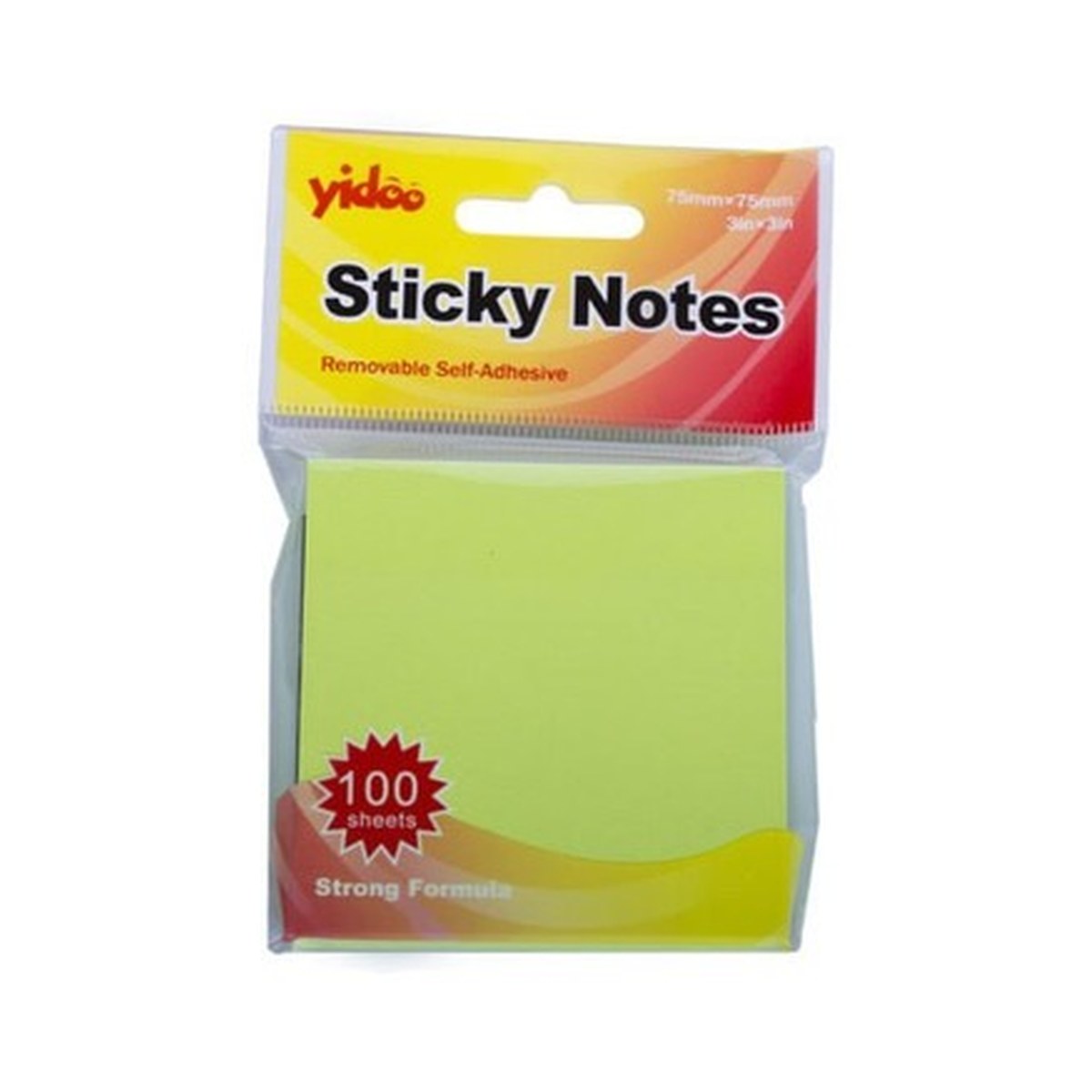 Post It 75×75 – Samolepljivi blok NEON zelena — kancelarijski materijal