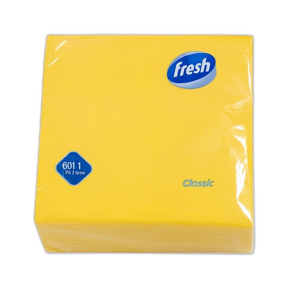 Salvete 33x33 Fresh 60/1 - žute — kancelarijski materijal