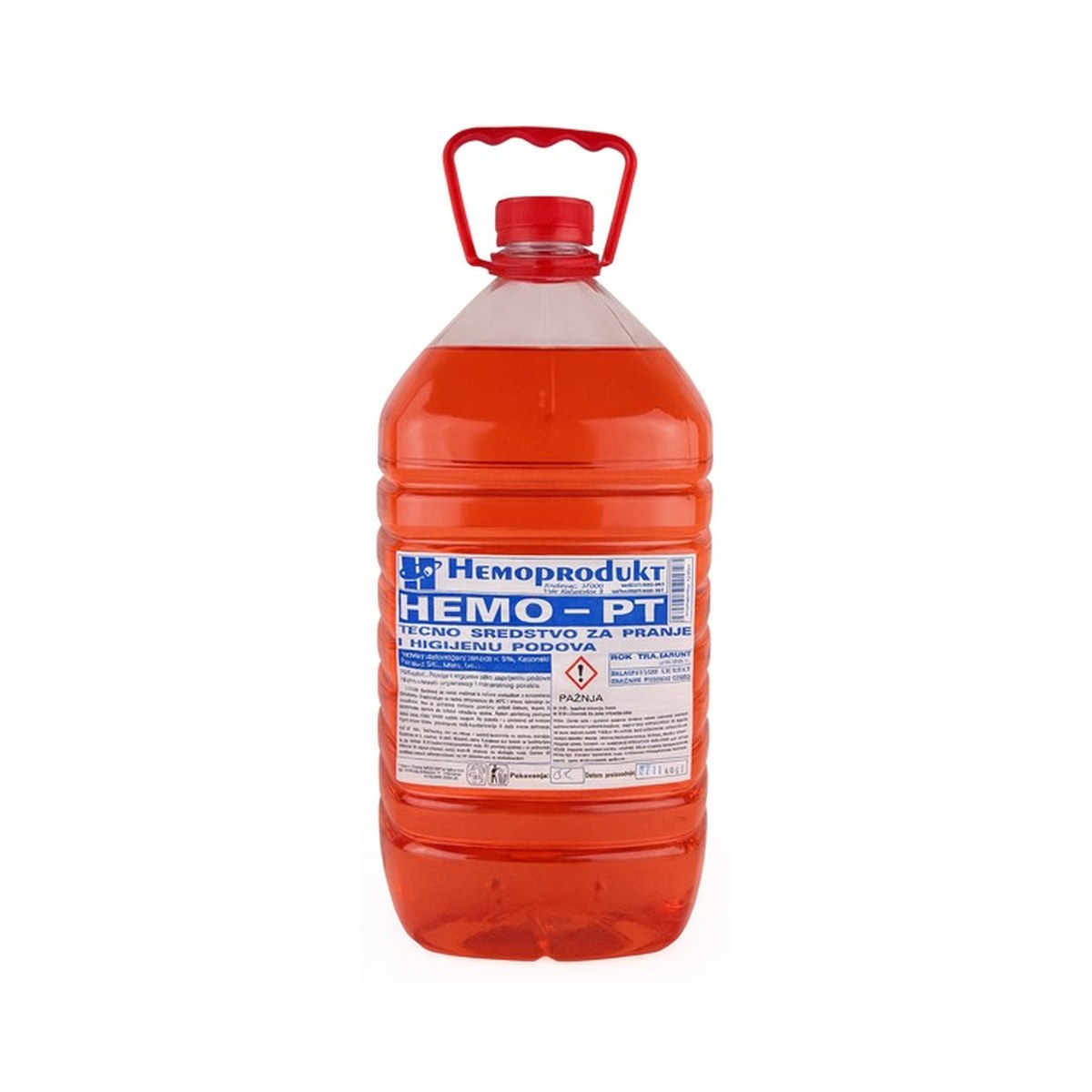 Sredstvo za pranje i higijenu podova - Hemoprodukt 5l — sredstvo za čišćenje kancelarije