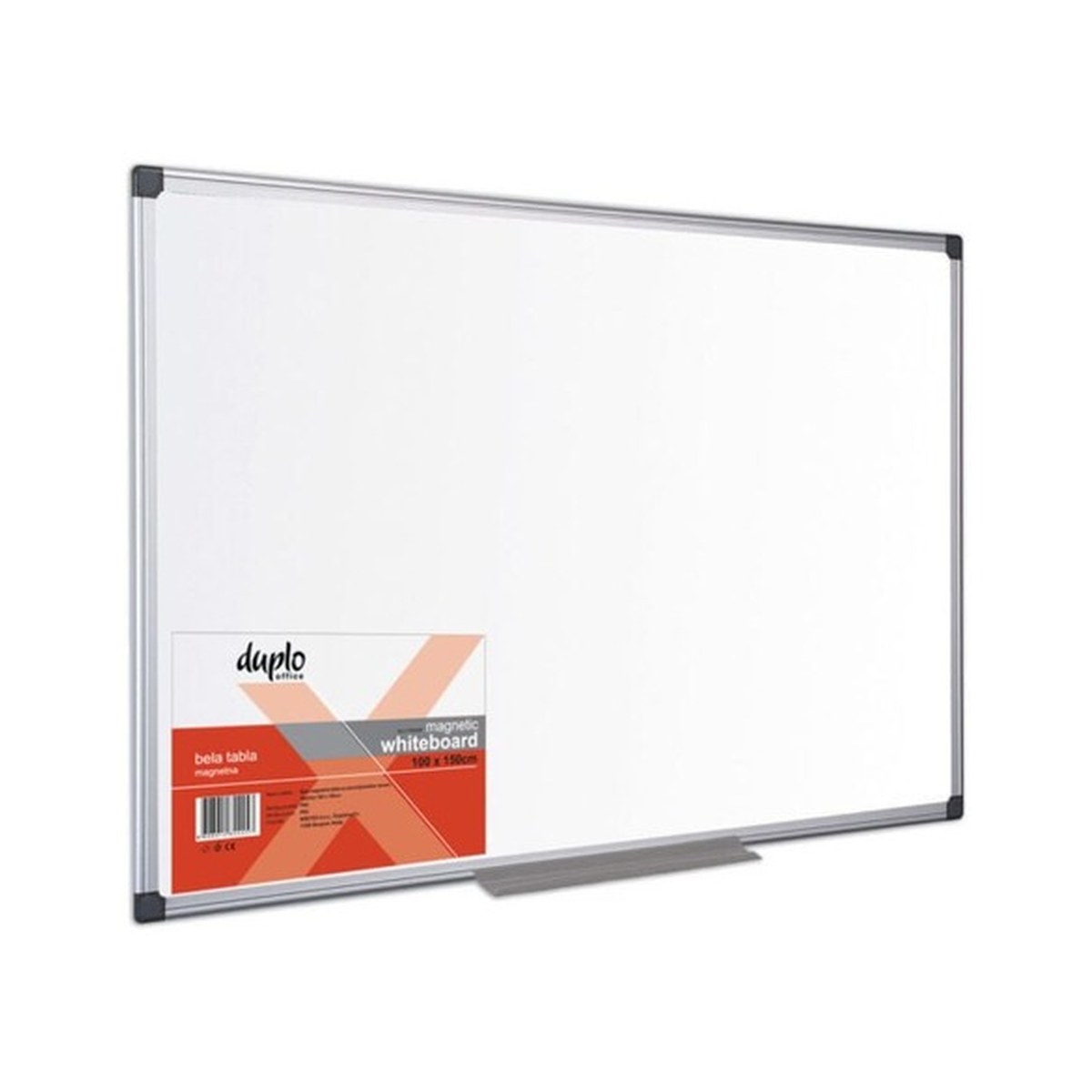 Tabla bela 100x150cm Duplo — bela tabla za prezentacije