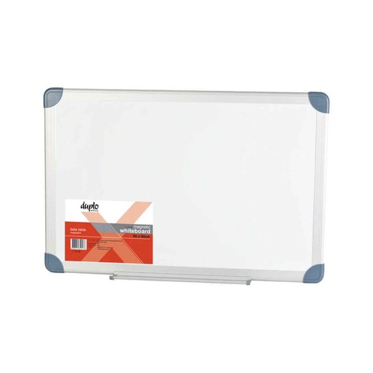 Tabla bela 90x120cm Duplo — bela tabla za prezentacije