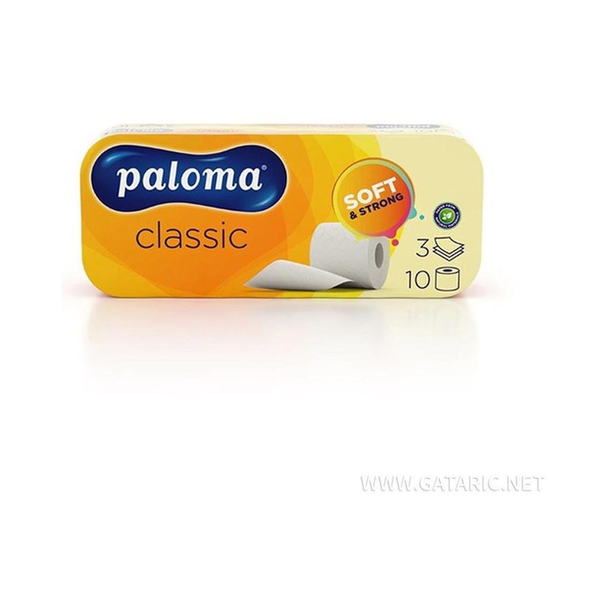 Toalet papir - Paloma Classic 10/1 — fotokopir papir A4