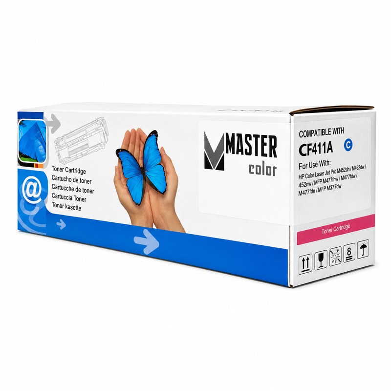 Toner HP CF411A 410A cyan kompatibilni za Color LaserJet Pro M452 i M477