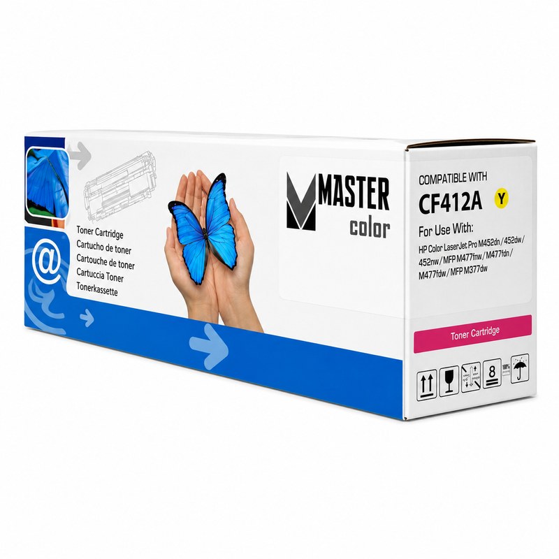 Toner HP CF412A 410A žuti kompatibilni za Color LaserJet Pro M452 i M477