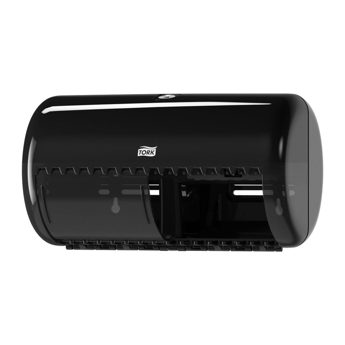 Tork 557008 dispenzer za dve standardne rolne toalet papira — crni, sistem T4
