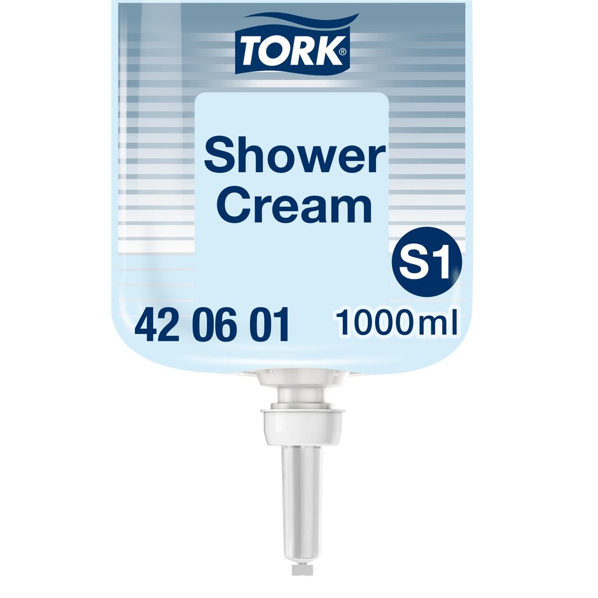 Tork 420601 — gel za tuširanje i šampon 2-u-1, boca od 1 l, sistem S1