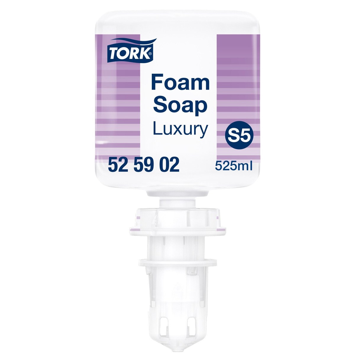 Tork 525902 — kremasti luksuzni sapun u peni u mini pakovanju, boca od 525 ml, sistem S5