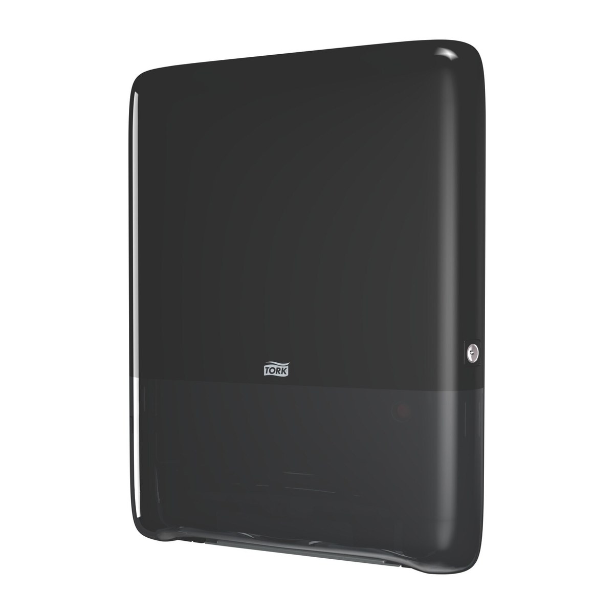 Tork 552558 dispenzer za presovane papirne ubruse u kontinuiranom nizu — crni, sistem H5