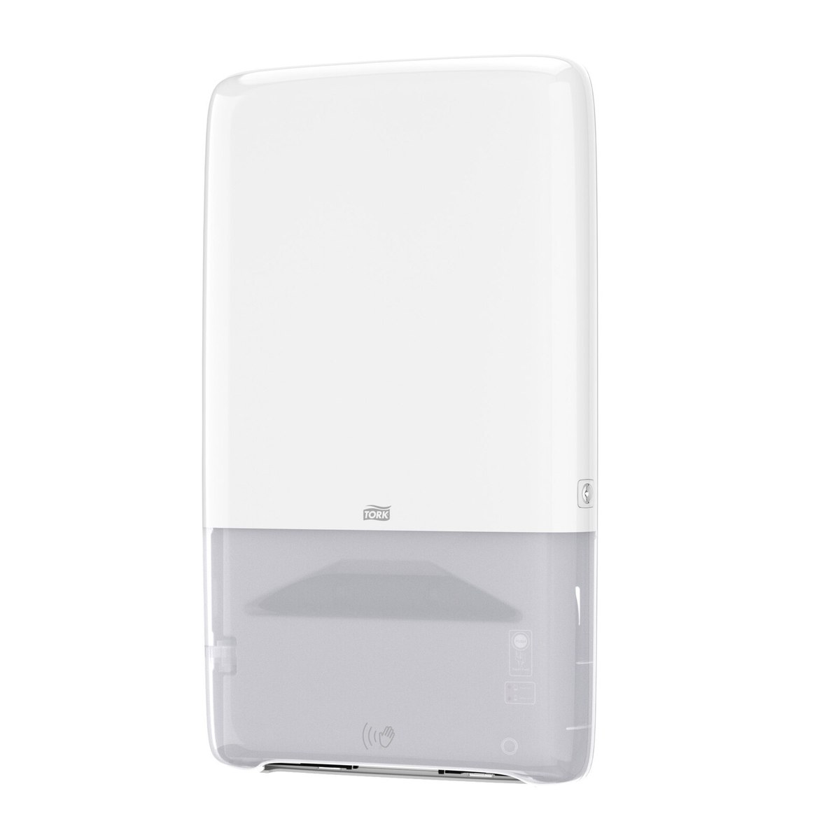 Tork 552504 dispenzer za presovane papirne ubruse u kontinuiranom nizu — beli, sistem H5