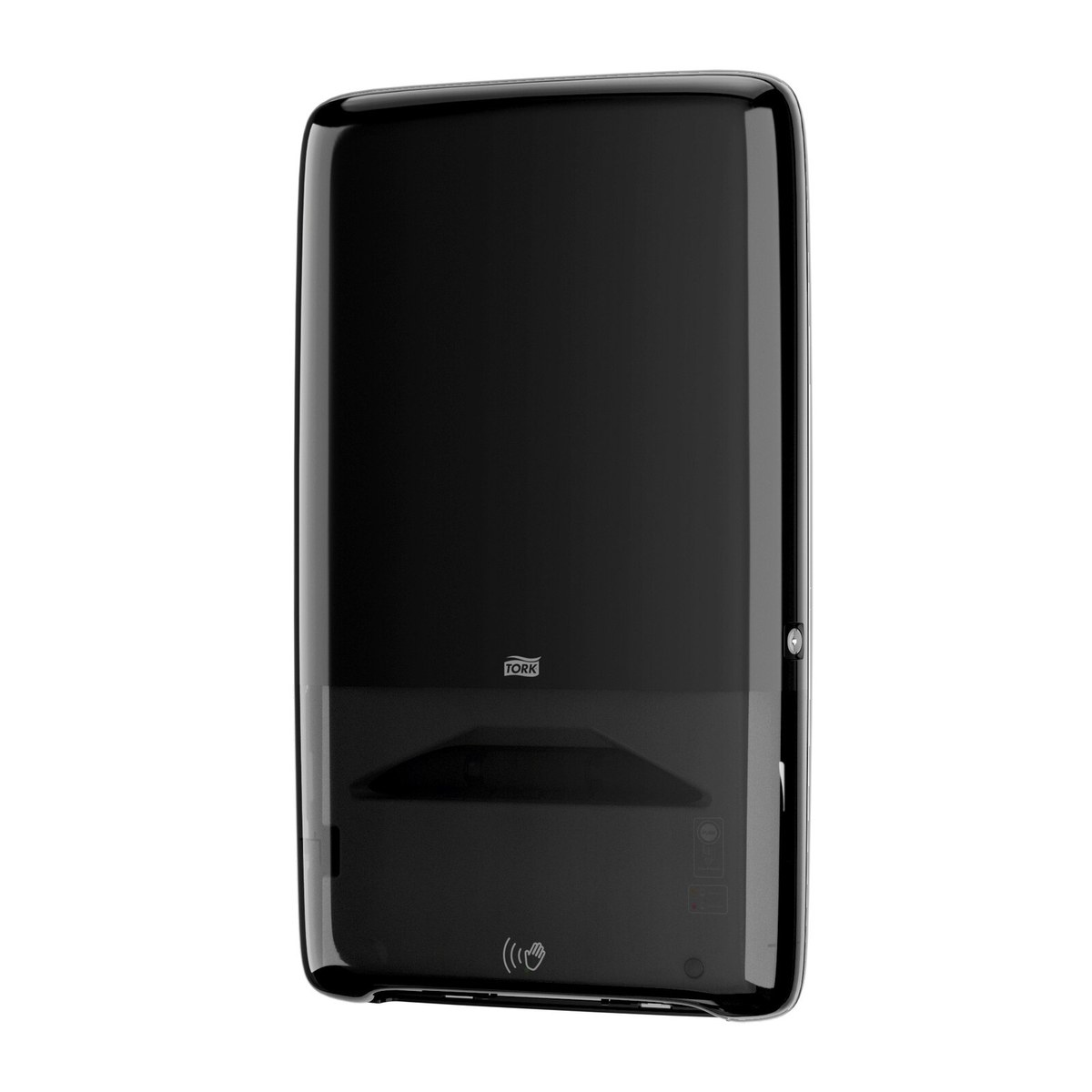 Tork 552509 dispenzer za presovane papirne ubruse u kontinuiranom nizu — crni, sistem H5