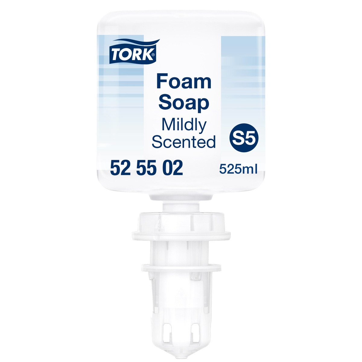 Tork 525502 — sapun u peni za svakodnevno pranje ruku u mini pakovanju, boca od 525 ml, sistem S5