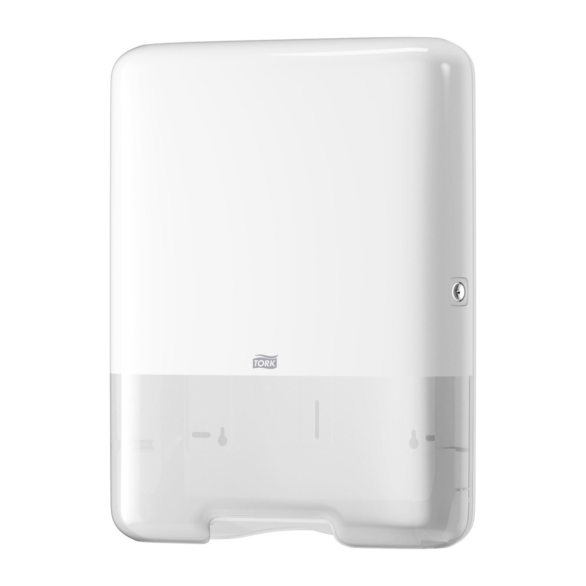Tork 553000 dispenzer za složive ubruse (Singlefold i C-fold) — beli, sistem H3