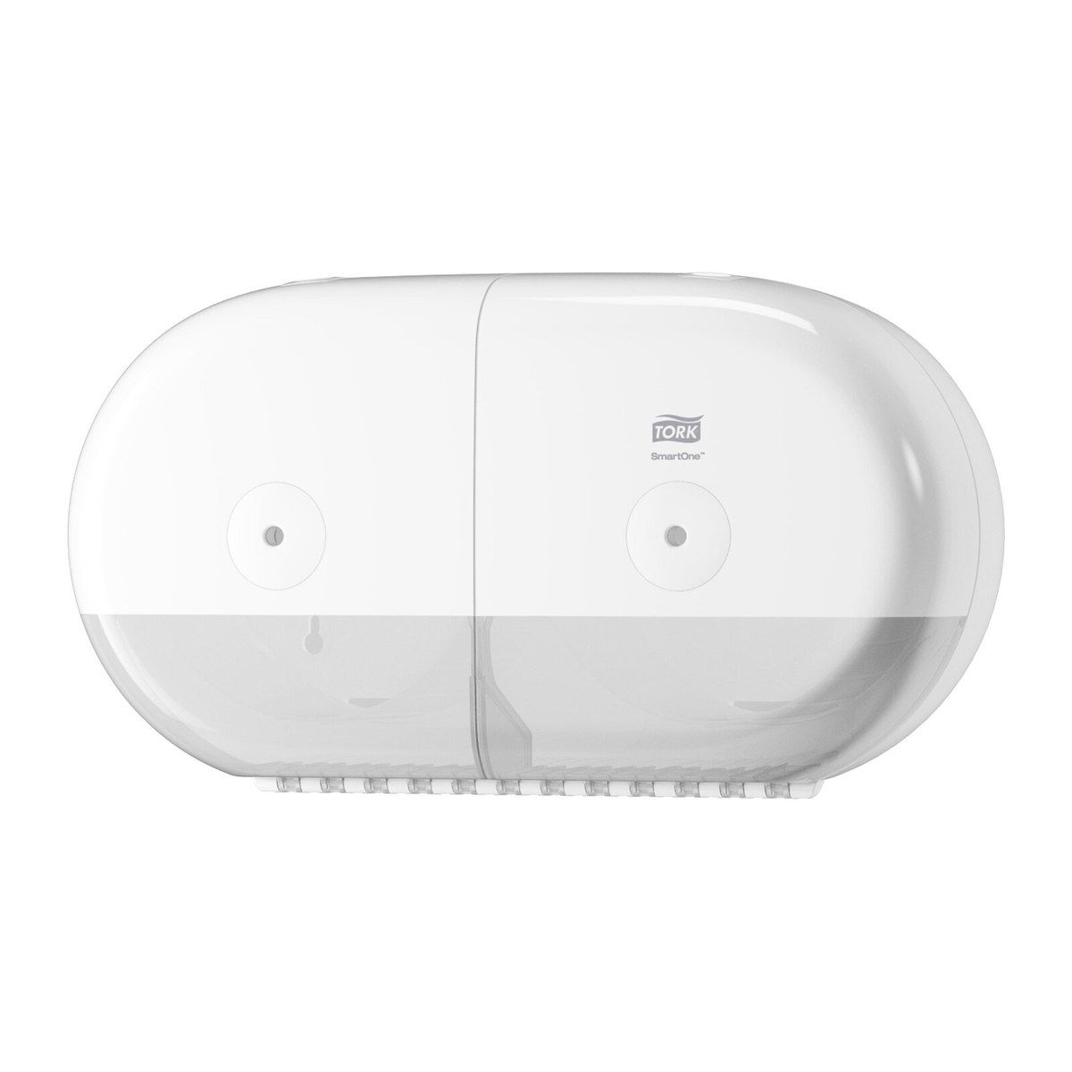 Tork 682000 dispenzer za dve mini rolne toalet papira sa centralnim odmotavanjem — beli, sistem T9