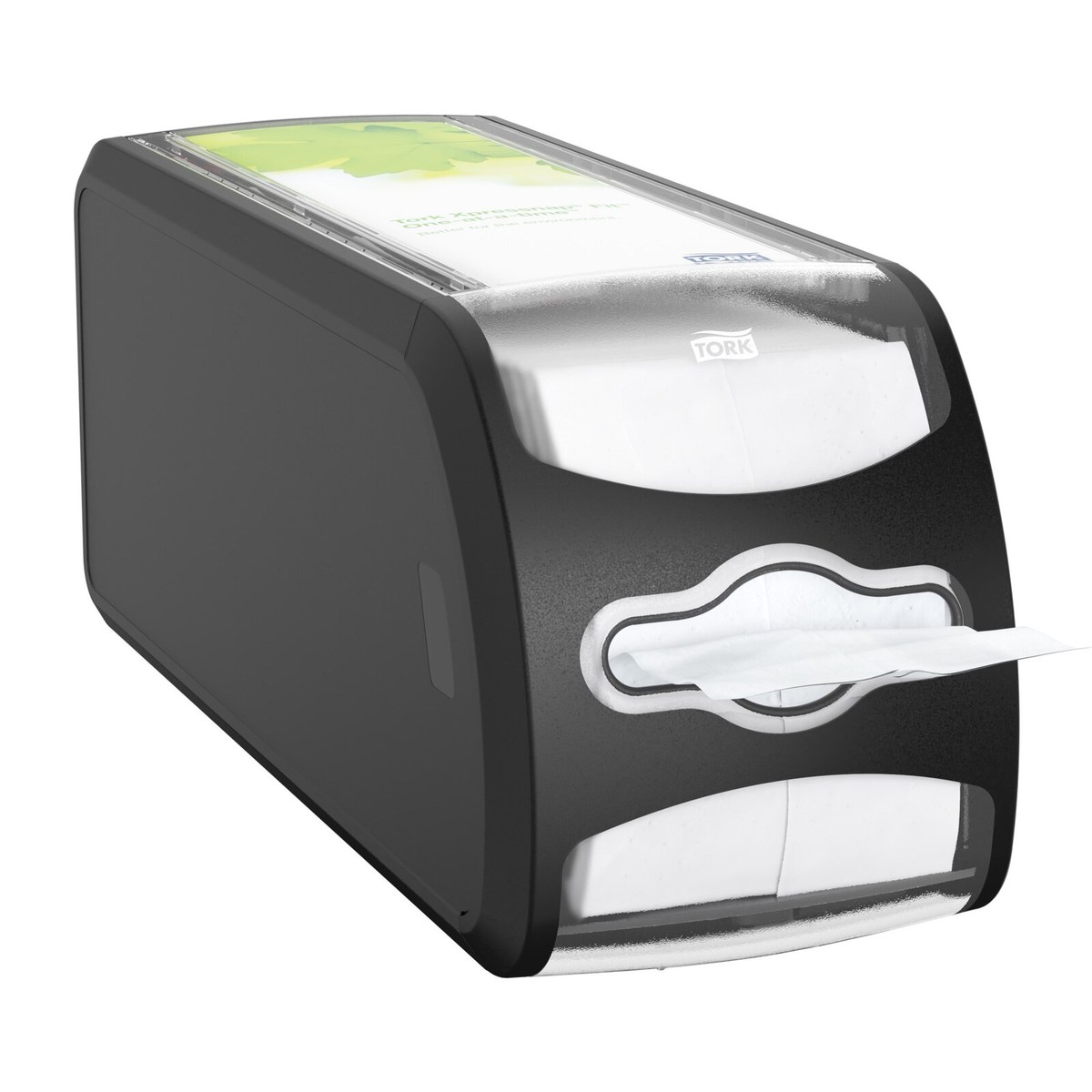 Tork 272901 dispenzer za salvete list po list — crni, sistem N14