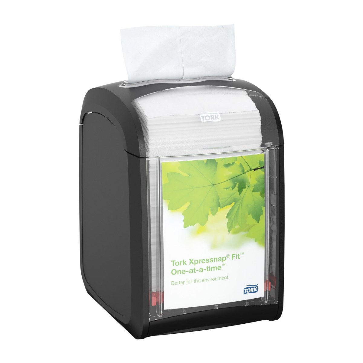 Tork 272900 dispenzer za salvete list po list — crni, sistem N14