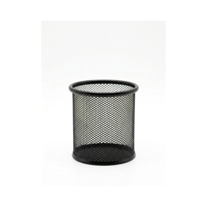 Casa zicana za olovke i pribor za pisanje crna metalna