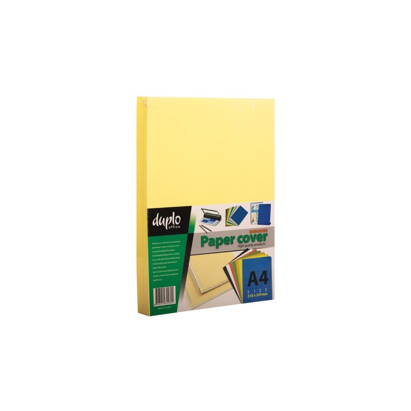 Karton za koričenje A4 230gr ŽUTI