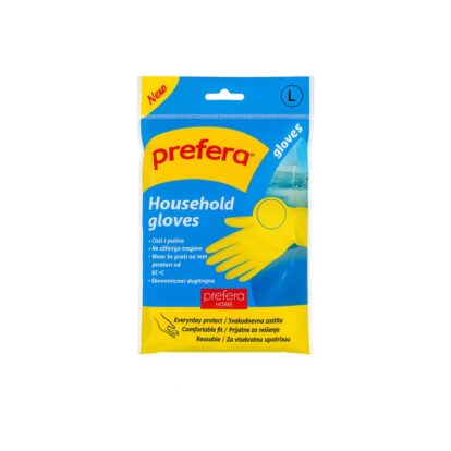 Rukavice gumene za domaćinstvo L