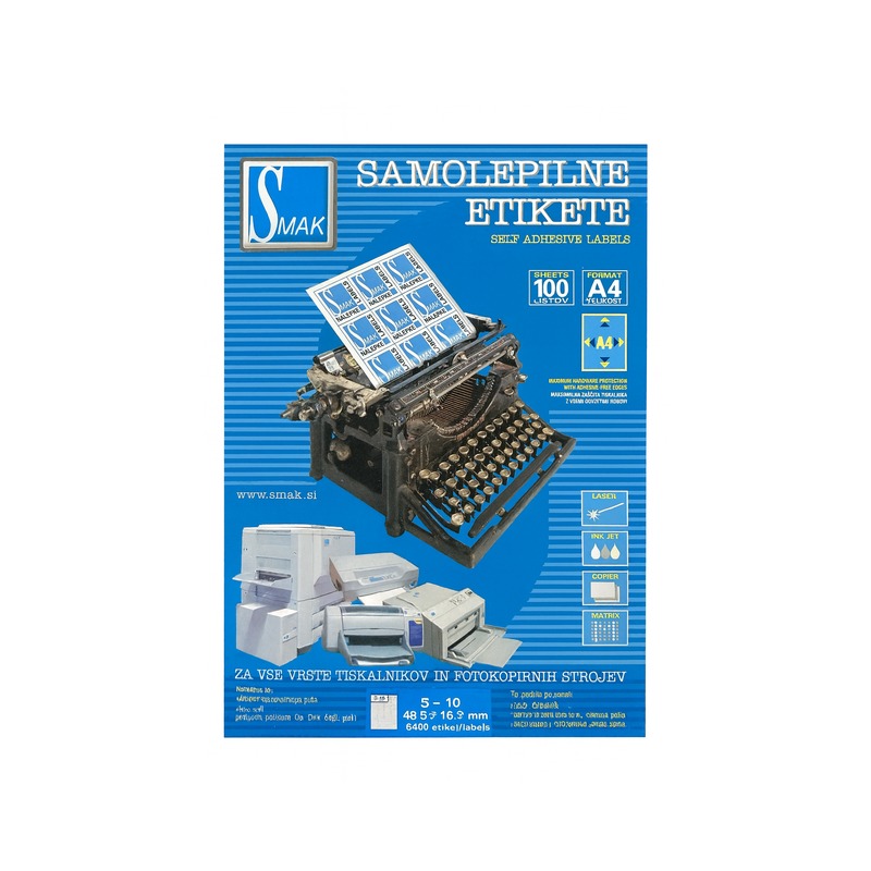 Nalepnica 48.5×16.9 Smak S-10