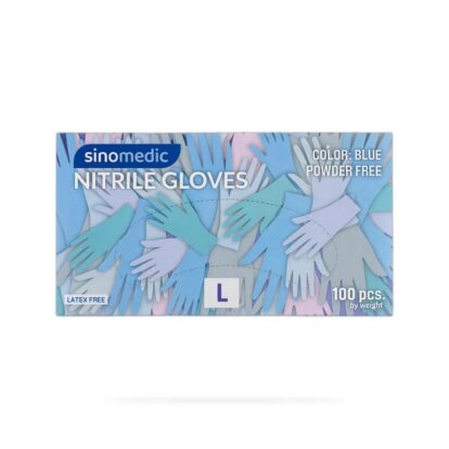 Rukavice Nitril 1/100 L