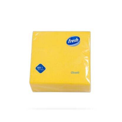 Salvete 33×33 Fresh 60/1 – žute